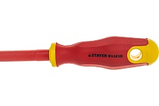 Набор диэлектрических отверток Stayer Profi-Electro SL:3.0x75 мм/4.0x100 мм/5.5x125 мм/PH:№1x80 мм/2x100 мм/100-250 В тестер 6 шт. 25145-H6_z01