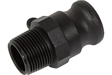 Камлок TITAN LOCK 0,75in типа F ниппель, наружная. резьба BSP (полипроп.) TL75FPP