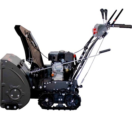 Бензиновая снегоуборочная машина Verton ice sb-761lte 5,15 квт, 7 л.с, v 212 см3, ширина/высота 61/51 см, гусеницы, фара, электрозапуск 01.9676.14793