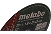 Круг отрезной по нержавеющей стали SP-Novorapid (230x1.9x22.23 мм) Metabo 617168000