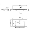 Мебель для ванной Vincea Paola 100 см Beton