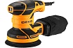 Эксцентриковая сетевая шлифмашина Deko DKG400-125 с набором кругов 36 шт 085-1100