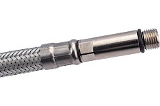 Подводка под смеситель для холодной/горячей воды Imperial 636.60 в том числе питьевой, в стальной оплетке 0,6 м 3/8F-M10x1-L17/L37