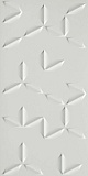 Плитка Atlas Concorde 3D Wall Design 3D Flake White Matt 40x80 см, 8DWF