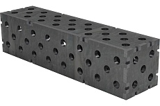 Соединительный блок для верстака, сварочного стола 400x100x100x8 мм Keepler-Stan УФ-00015414