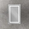 Зеркало BelBagno SPC-KRAFT-500-800-SENS-AL 50x80 см сенсорный выключатель, сатин