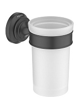 Держатель для стакана Aquatek Классик AQ4527MB черный матовый