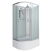 Душевая кабина Niagara NG 2310-14RBKT 120x80 стекло матовое, без крыши, тропический душ