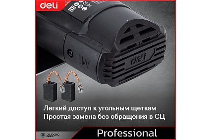 Профессиональная алмазная пила (плиткорез) Deli DE-YS110-1E (1300Вт, диск 110 мм, глубина реза 32 мм, 13000 об/мин) 134565