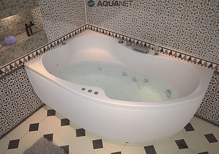 Акриловая ванна Aquanet Capri 160x100 L