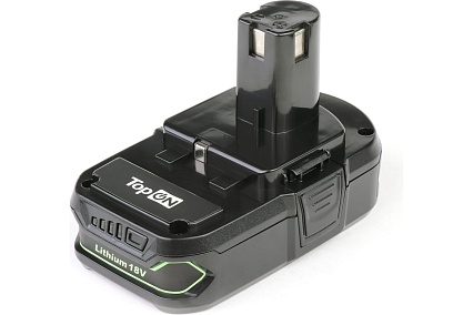 Аккумулятор для электроинструмента Ryobi (Li-Ion, 18В, 2.5Ач) Topon PN: RB18L25 TOP-PTGD-RY-18-2.5-Li