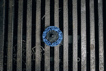 Диск быстросменный на винтовом креплении CD QD-R, D=50 мм, Blue Abraforce AFQDCDR5000BLU