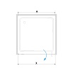 Душевая дверь RGW Stilvoll SV-02 100x200 распашная, прозрачное