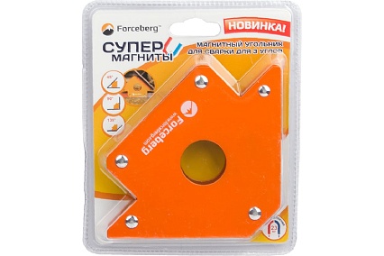 Уголок магнитный для сварки (усилие до 23 кг; для 3 углов) Forceberg 9-4014524