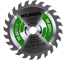 Диск пильный Industrial Дерево (160x20 мм; 24Т) Hilberg HW160