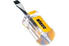 Отвертка SL 6х38мм Biber Стандарт 85579 тов-079489