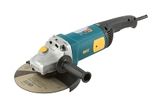 Угловая шлифмашина FIT 2500 Вт, 6500 об/мин, КлК 230 мм, тяжелая, быстрая смена щеток, резкий наклон, плавный пуск, армированный ротор 80335