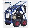 Установка опрессовочная в/давления C-TECH DN1520 (140 бар, до 1200 л/ч, 5.5 кВт, 380 В) мобильная NP1520ET3E4BP2P1 DN1520ET3E4BP2P1