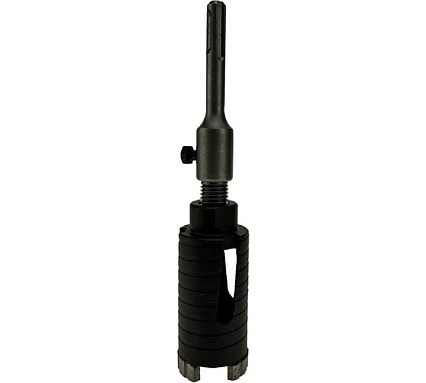 Коронка алмазная по бетону 40 мм SDS+ Black Version Diamond Industrial DIDCC40BL