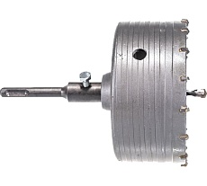 Коронка по бетону МОS-DISTAR 125хМ16/16 резцов с переходником SDS+ MS-CBТ125