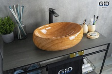 Раковина Gid Stone Edition Mnc578 48 см коричневый