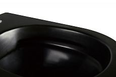 Подвесной унитаз Abber Bequem AC1103MB безободковый, матовый черный