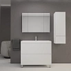 Мебель для ванной Style Line Манхэттен 100 см напольная, белый матовый