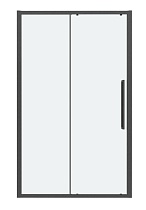 Душевая дверь Grossman Cosmo 140x195 прозрачное, графит сатин 100.K33.02.140.42.00