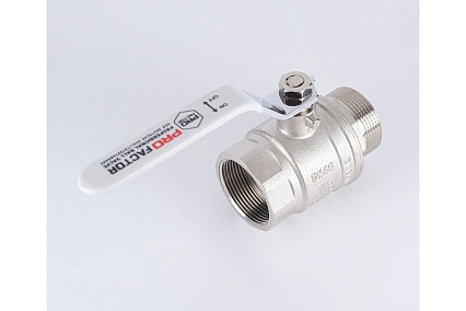 Шаровой кран PROFACTOR PF STANDARD ручка рычаг в/н 1 1/2 PF FBV 319