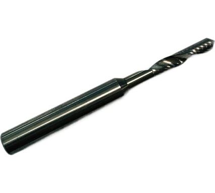 Фреза концевая спиральная по ПВХ HM 5x25/35x80x8 мм, Z1 Галифакс 7525808