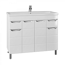 Тумба с раковиной Санта Родос 100 см напольная (рак. Фостер 100)