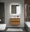 Мебель для ванной BelBagno Marino-Cer-Mini 70 см Rovere Rustico