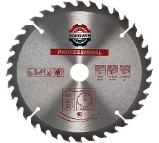 Диск пильный по дереву 160x20/16 мм, 36Z TGS TORGWIN S88001