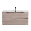 Мебель для ванной BelBagno Marino-Cer-N 100 см Rovere Grigio