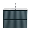 Мебель для ванной BelBagno Uno-Mini 90 см Голубой матовый