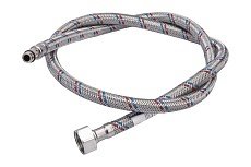 Подводка для смесителей СТМ сталь, 1/2xM10x100 см., короткий штуцер CWFSS100