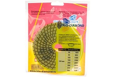Круг алмазный гибкий шлифовальный Черепашка 100 № 30 TRIO-DIAMOND 340030
