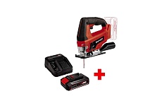Аккумуляторный лобзик Einhell pxc tc-js 18 li, 70 мм, quick, маятник + 1 акк. pxc 2.5 Ач 18 В + ЗУ 3 А 4321209SET