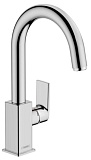 Смеситель для раковины Hansgrohe Vernis Shape 71564000, донный клапан, хром