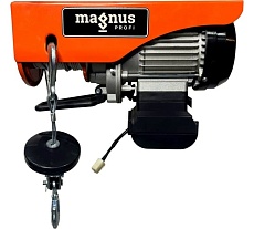 Мини электрическая комбинированная таль Magnus Profi MEH, 125/250 кг, 6/12 м, 220 В SZ060145