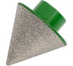 Алмазная фреза конусная KERAMOGRANIT-DRY, 2-38 мм, М14 D.BOR D-KG-D-DC3-02-38