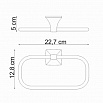 Вешалка для полотенец WasserKRAFT Wern K-2560, кольцо