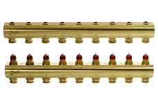 Коллекторы Danfoss FHF-9 для 9 контуров 088U0509