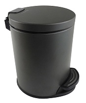 Ведро Aquatek Вега AQ4016MB 5 л, черный матовый