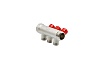 Коллектор VRT 1"x1/2", с регулировочными вентилями, 3 выхода 524074