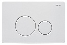 Кнопка смыва Abber AC0121MW матовый белый