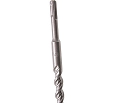 Бур по бетону, двойная спираль, Cobalt W-tip (16x600 мм; SDS PLUS) Denzel 705042