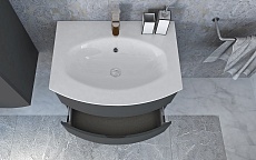 Мебель для ванной Cezares Vague 70 см Antracite