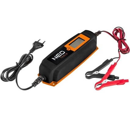 Пуско-зарядное устройство (6В/12В; 2A/4A) Neo Tools 11-990