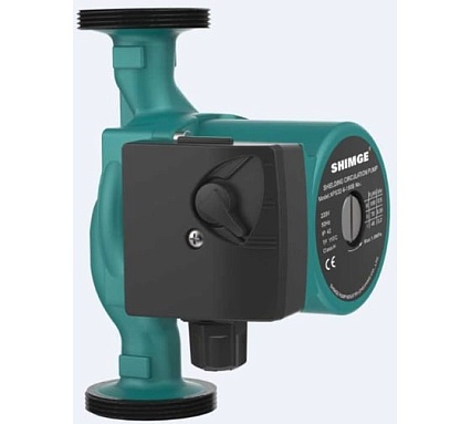 Насос SHIMGE XPS 25-4-180B, 60/45/30Вт, 220В, 50 Гц, 1 1/2", чугун, 10 бар, 110 С, 10110100291